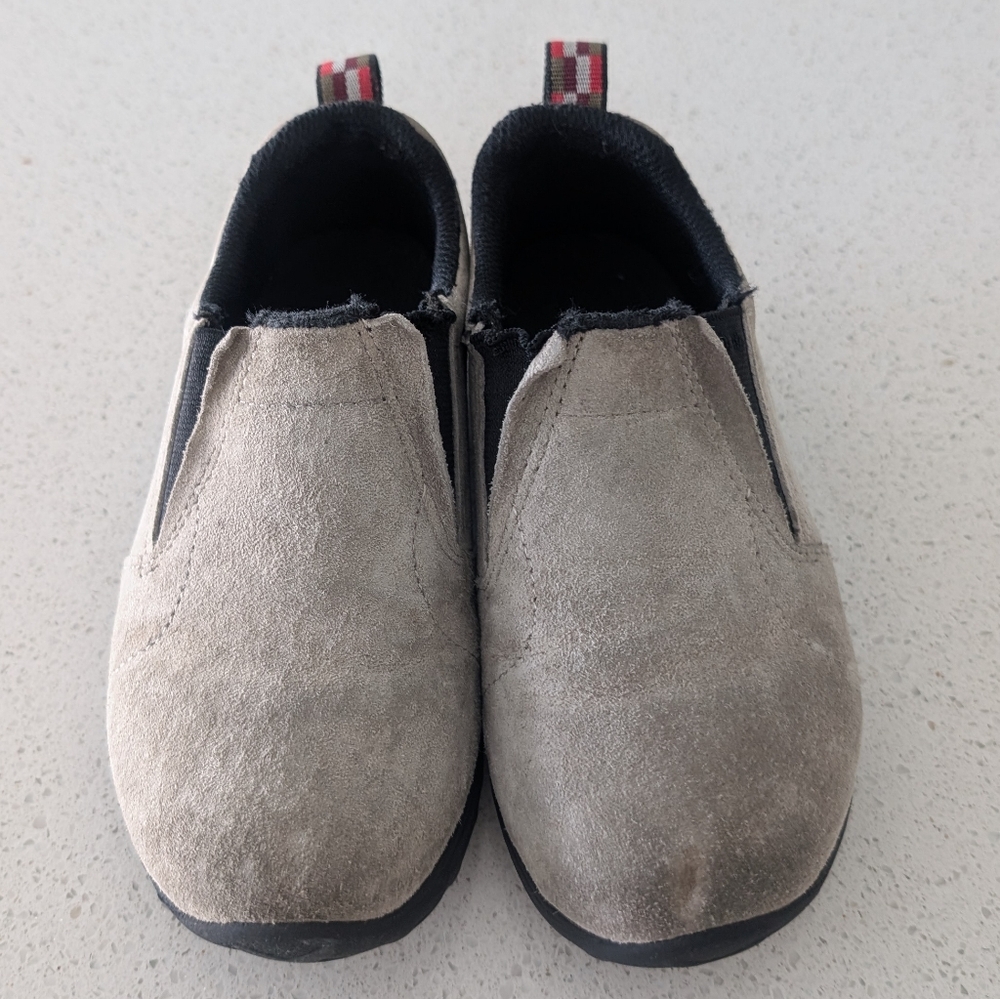 Merrell | Boys Gray Suede Slip-On Shoes